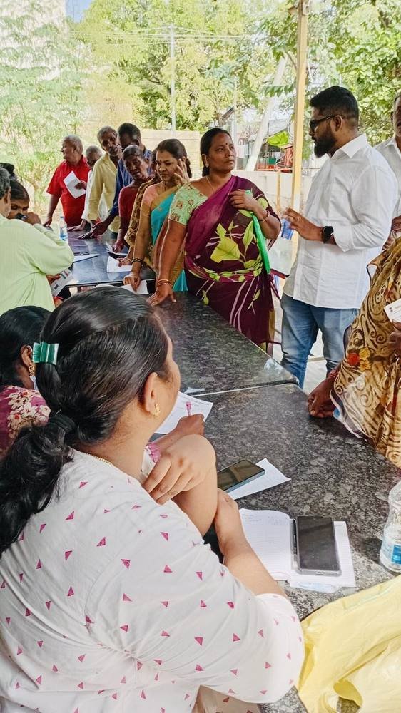 Patient registration and initial screening